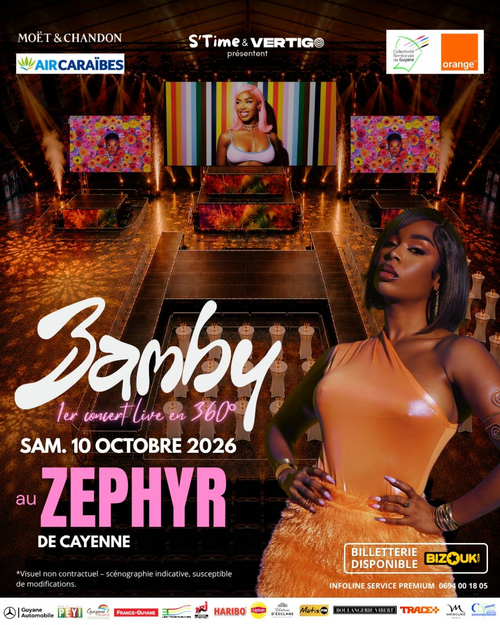 BAMBY - 1ER CONCERT LIVE EN 360°