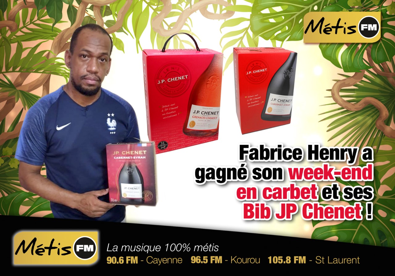 2 ÈME GAGNANT DU JEU BIB JP CHENET